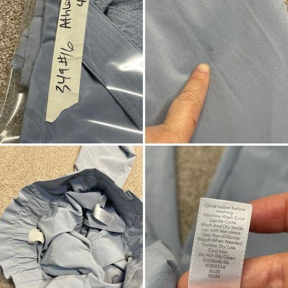 Athleta womens Skyline Paper Bag Waist Pants sz 4 pullon Spring/Summer Pant - Picture 12 of 12